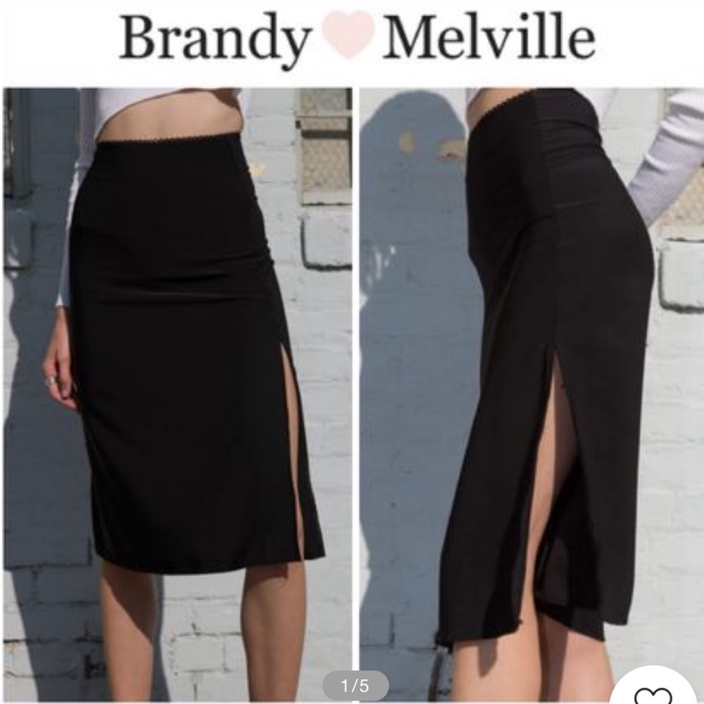 Brandy Melville black skirt